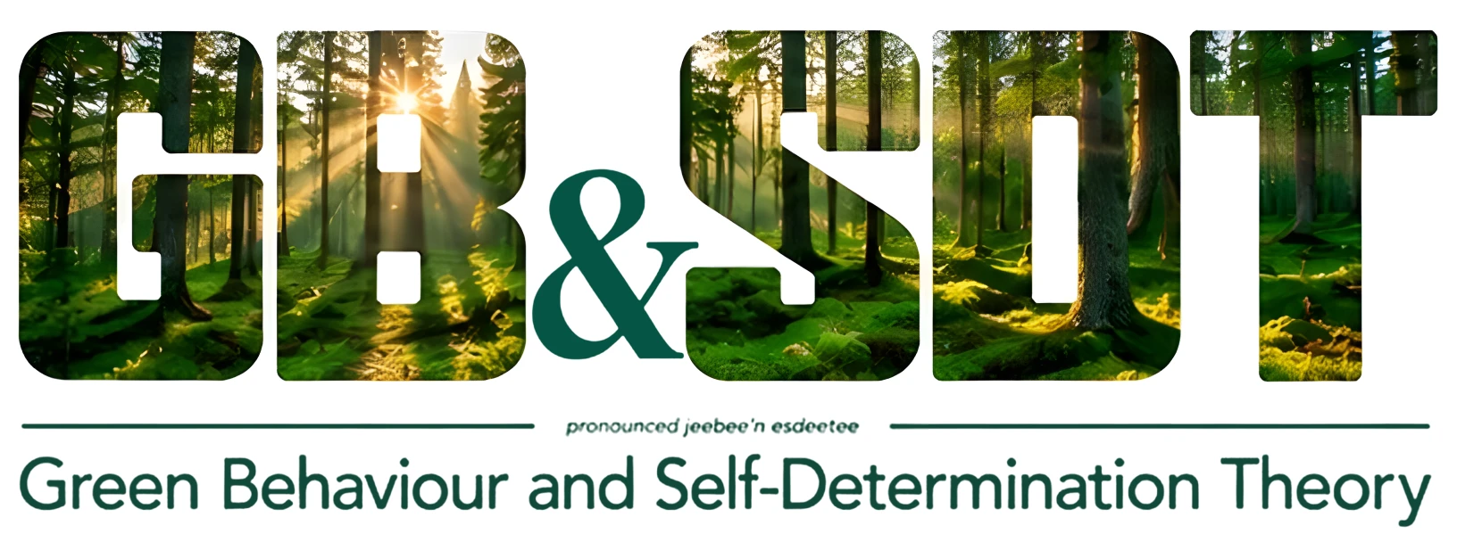 GB&SDT – Green Behaviour and Self-Determination Theory. Pronounced jeebee'n esdeetee.